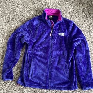 Womens purple north face size large
